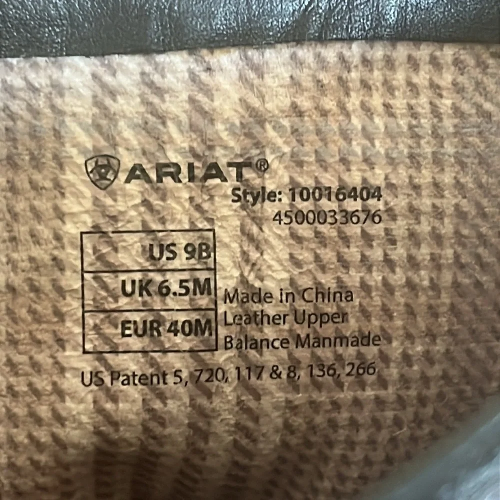 Ariat Chatsworth H2O black waterproof boots